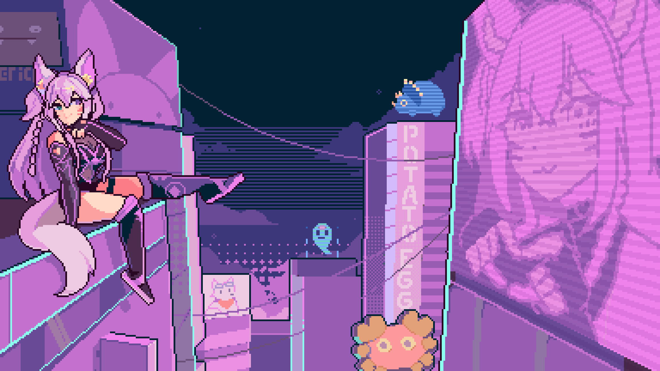 Custom Stream Scene for @PotatoEgg