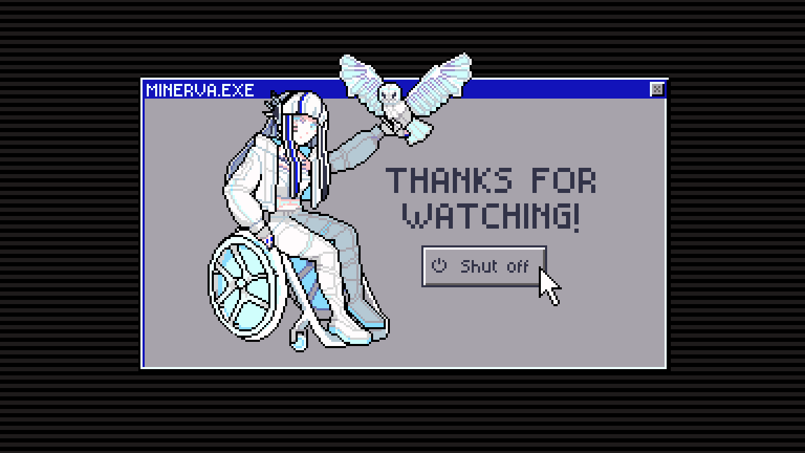 Animated End Card for @alazulum