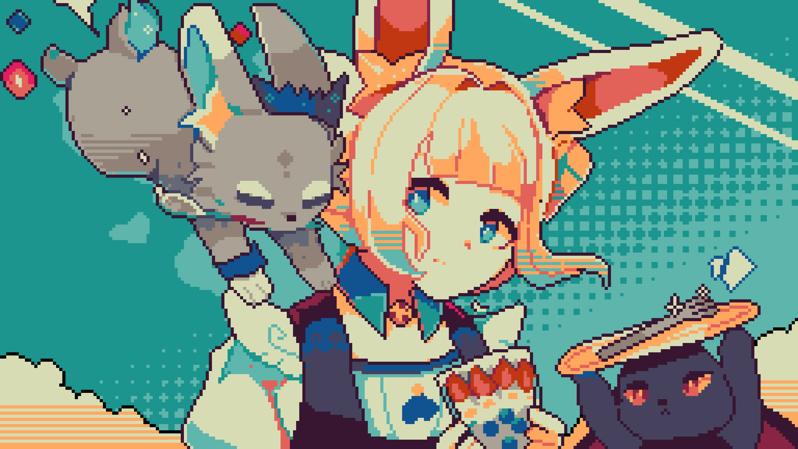Art done for the Pixel Daily theme 'Calcium'